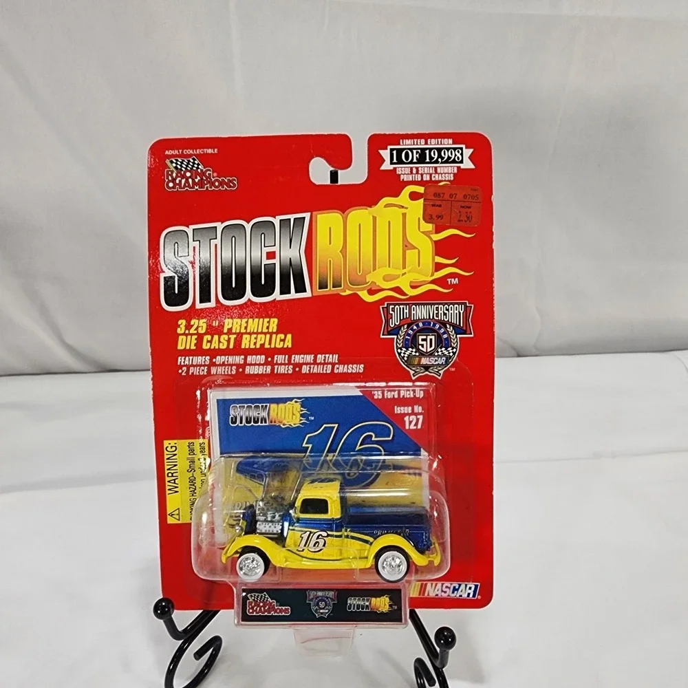 Racing Champions, Stock Rods (1998) Ted Musgrave '35 Ford Pickup #127